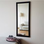 Hanah Home Espejo A203 Marco Laminado Negro 40x105 cm